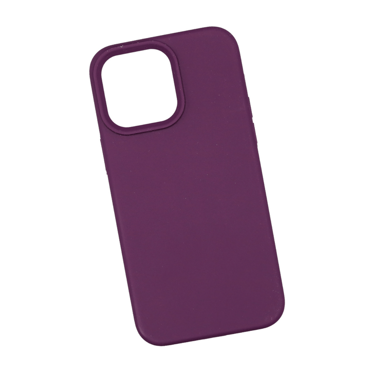 Purple Silicone Case For iPhone