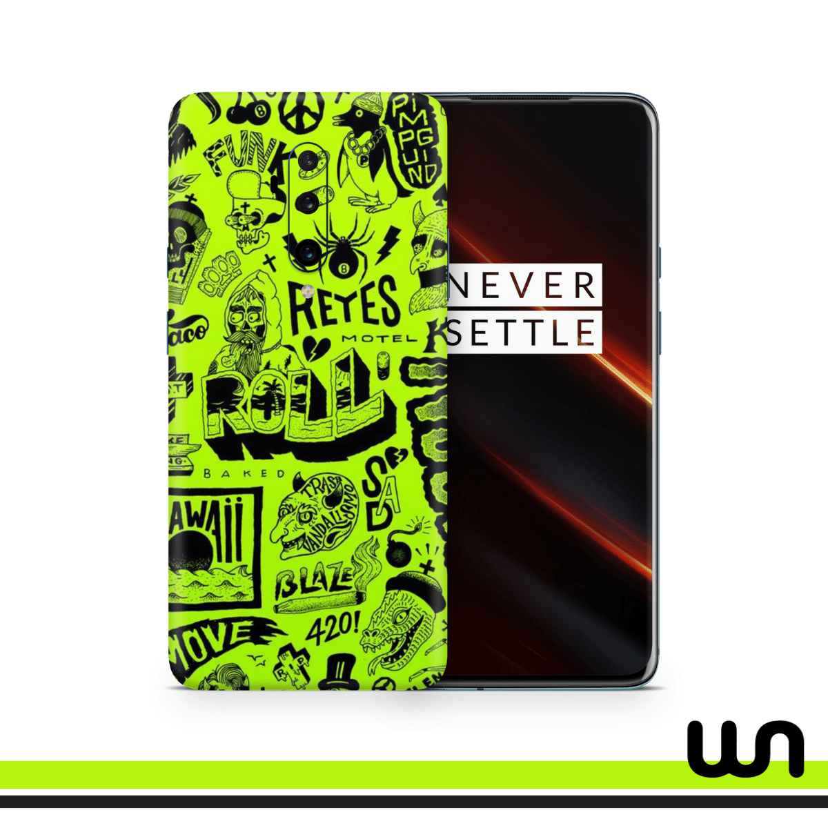 Reyes Motal Doodle Skin for One Plus 7 Pro