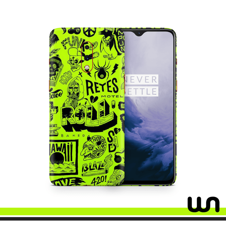 Reyes Motal Doodle Skin for One Plus 7