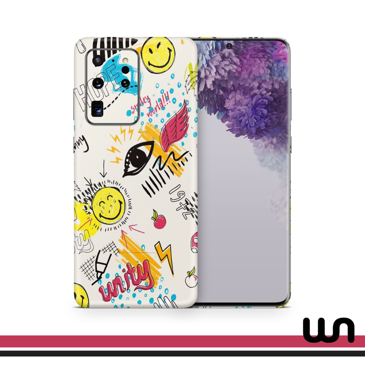 Smiley World Doodle Skin for Samsung S20 Ultra