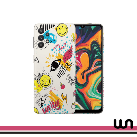 Smiley World Doodle Skin for Samsung A72