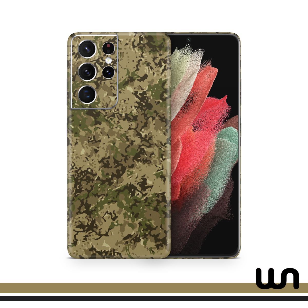 Soldier Camo Skin for Samsung S22 Ultra
