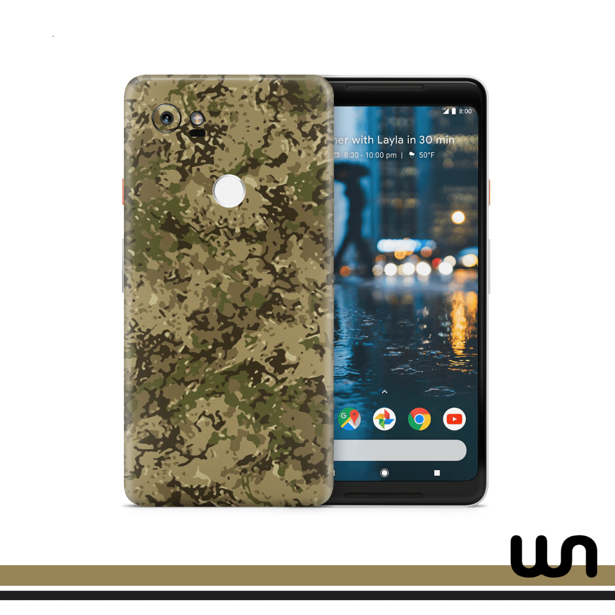 Soldier Camo Skin for Google Pixel 2xl