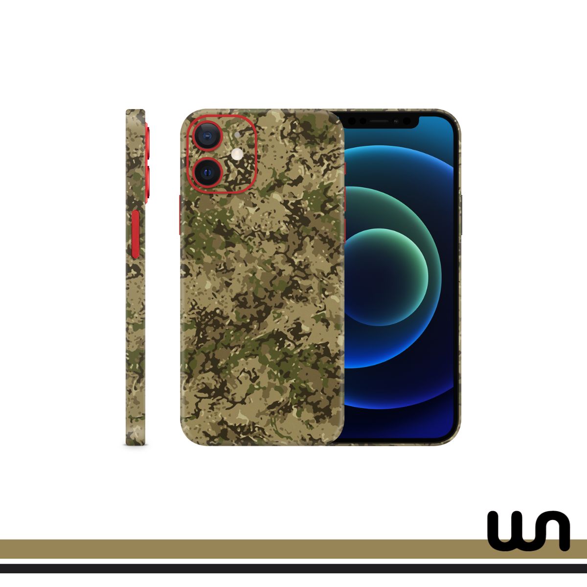 Soldier Camo Skin for iPhone 12