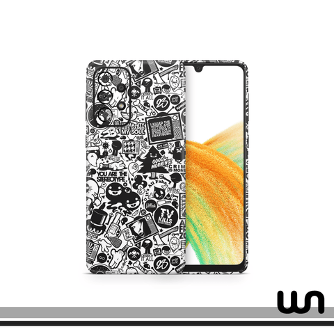 TV Kills Doodle Skin for Samsung A33