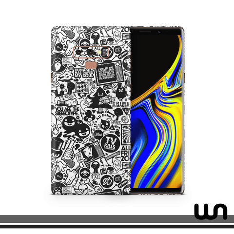 TV Kills Doodle Skin for Samsung Note 9