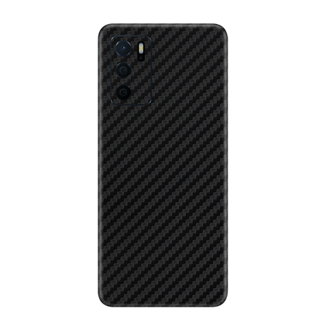 Carbon Fiber Black Skin for Oppo A16