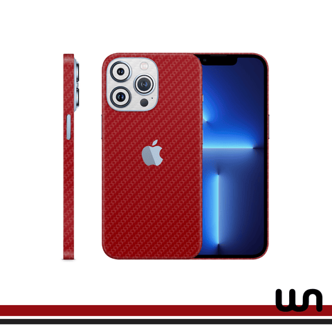 CF Red with CF White - Duotone Skins For iPhone