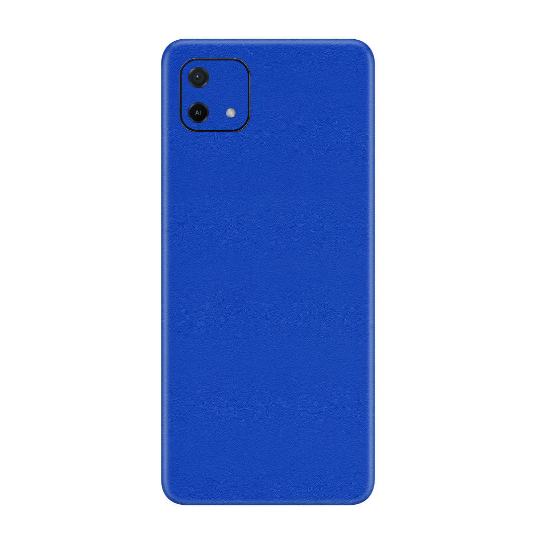 Carbon Fiber Blue Skin for Oppo A16k