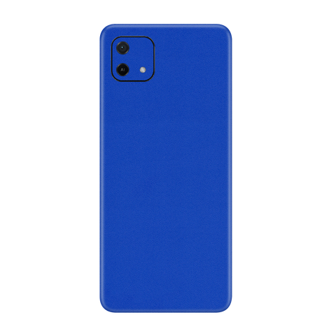 Carbon Fiber Blue Skin for Oppo A16k