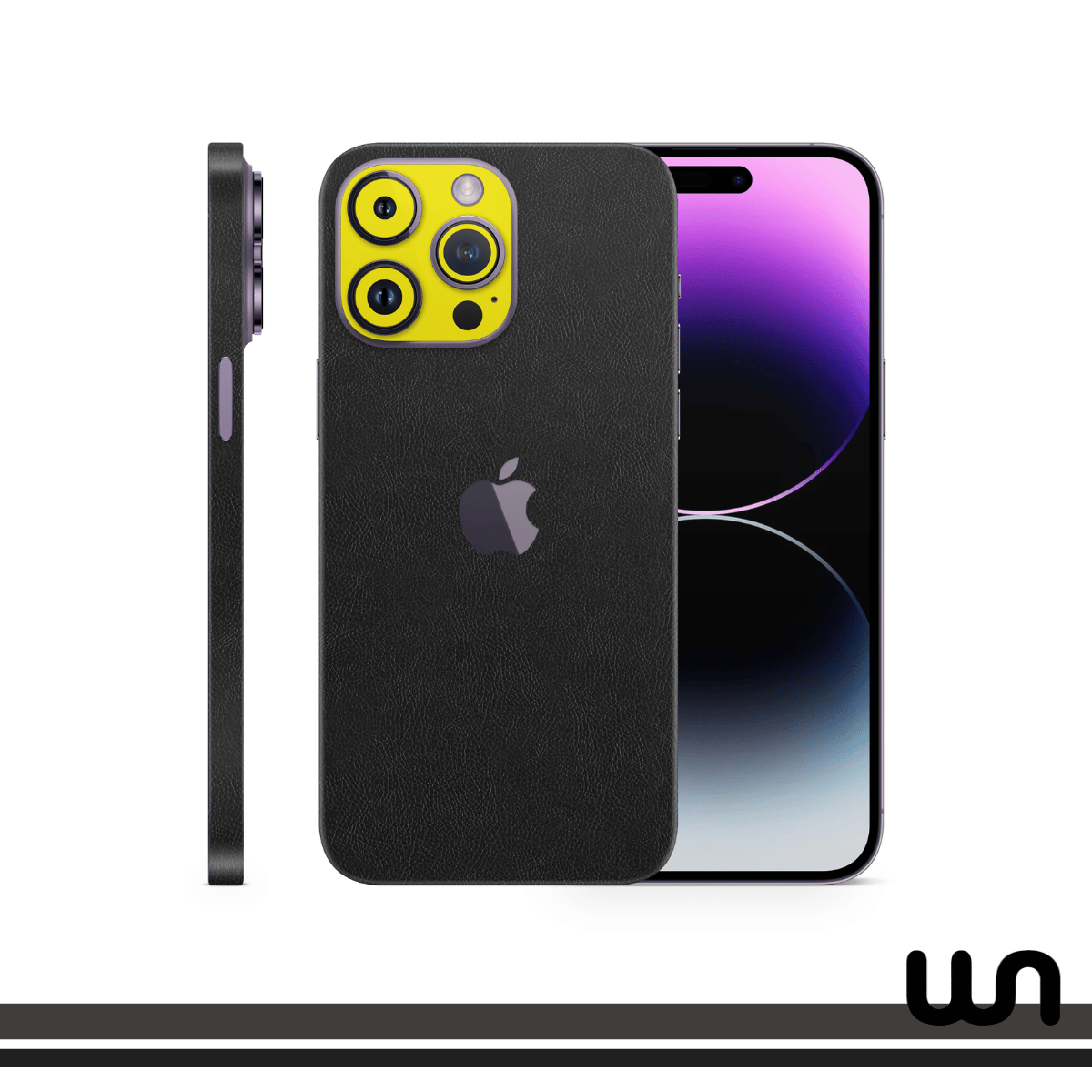 Cowhide with Dot Yellow - Duotone Skins For One Plus