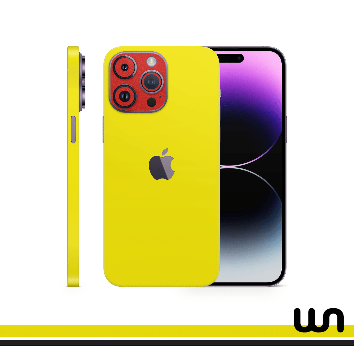 Dot Yellow with Dot Red - Duotone Skins For Samsung Galaxy