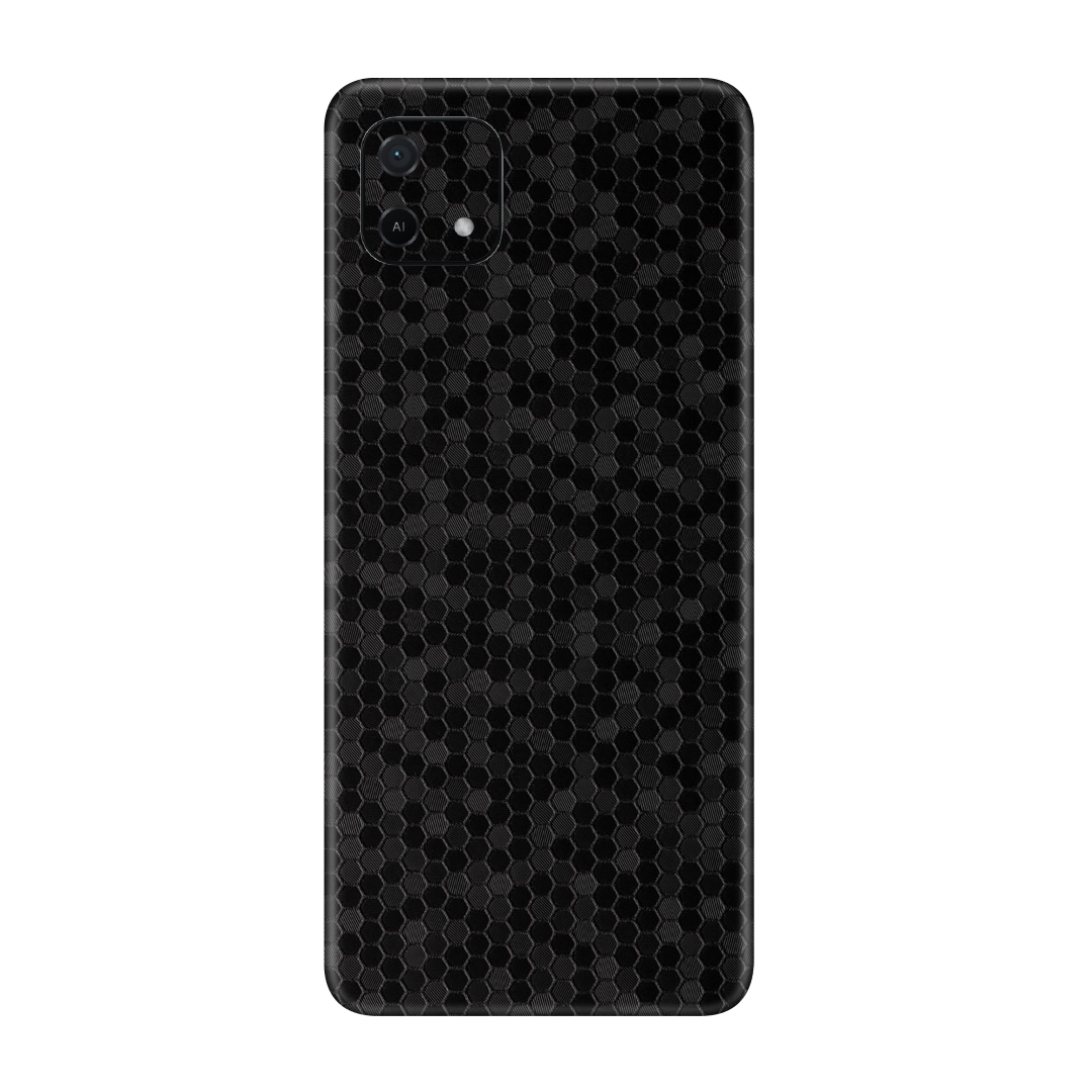 Honeycomb Black Skin for Oppo A16k