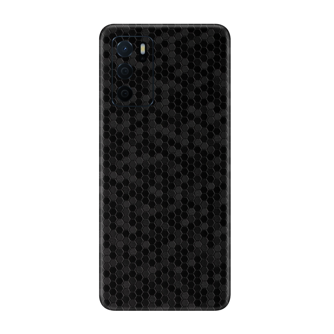 Honeycomb Black Skin for Oppo A16