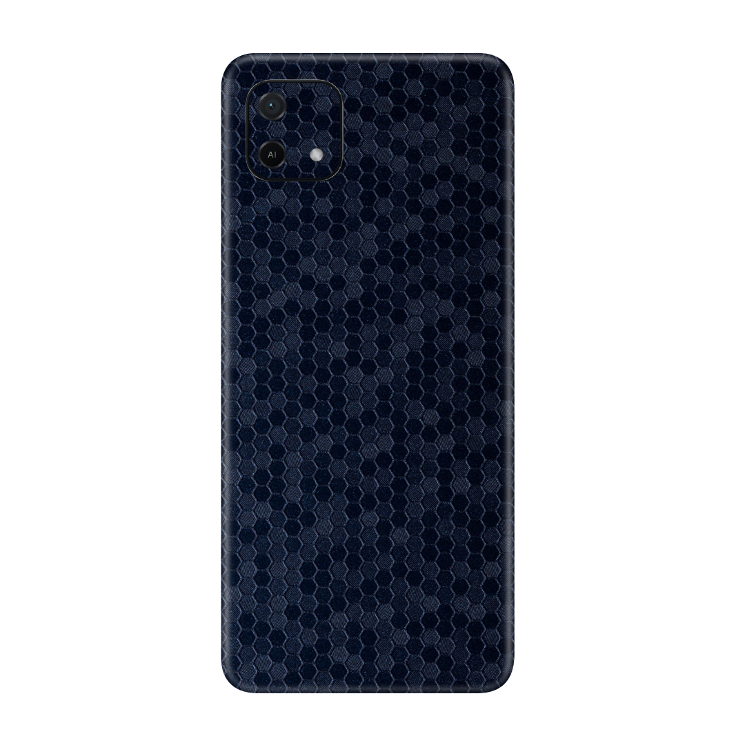 Honeycomb Blue Skin for Oppo A16k