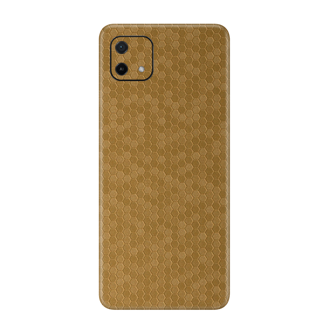 Honeycomb Golden Skin for Oppo A16k