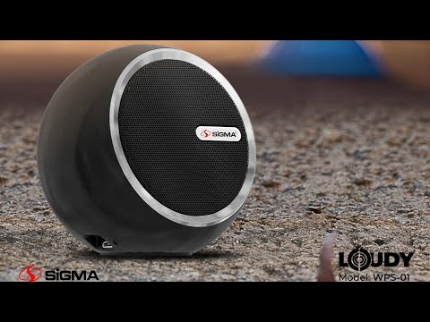 Sigma TWS Bluetooth WPS-01 wireless portable speaker