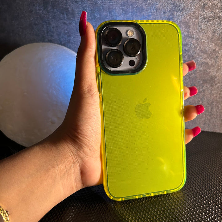 Neon Yellow Case For iPhone