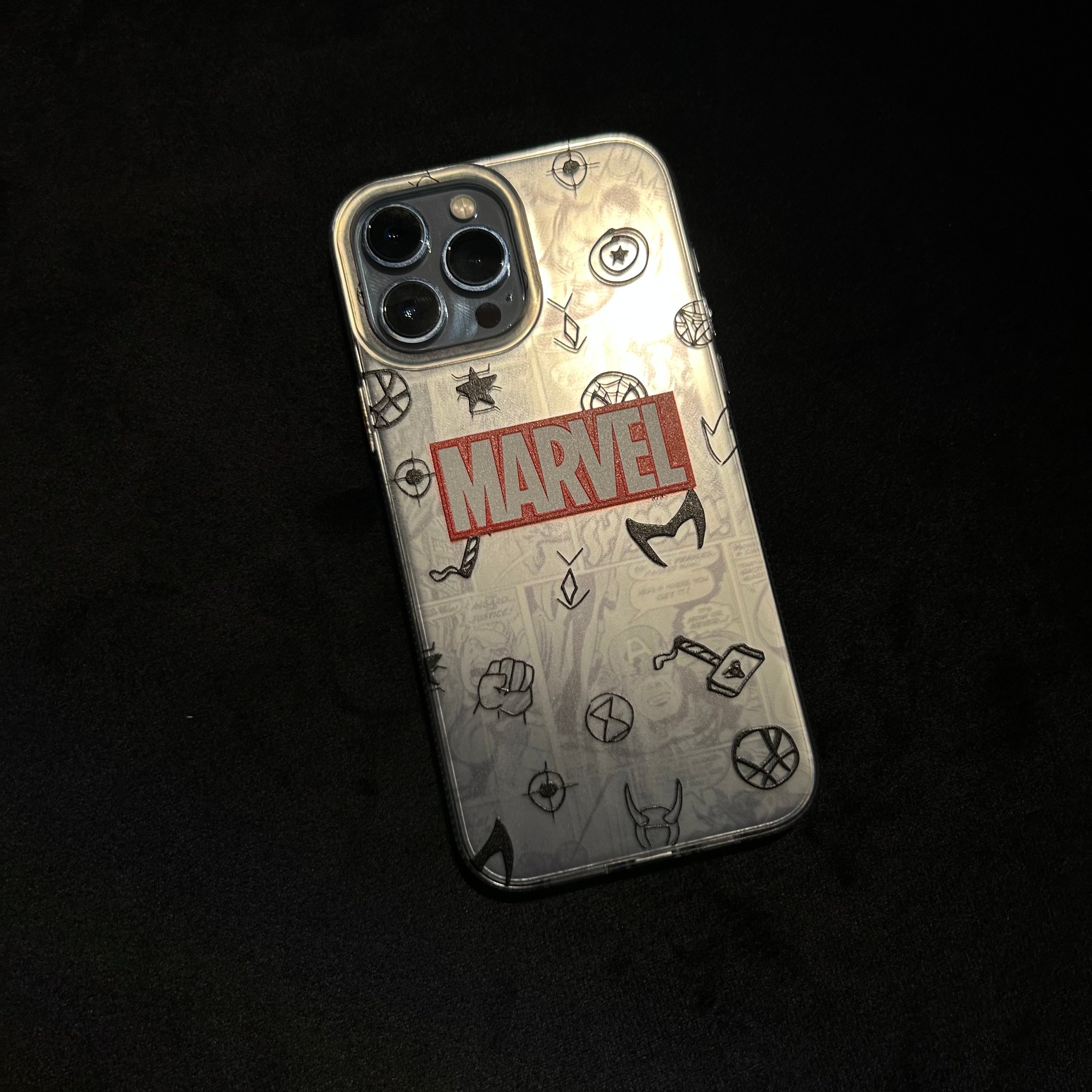 Marvel Printed Case For iPhone