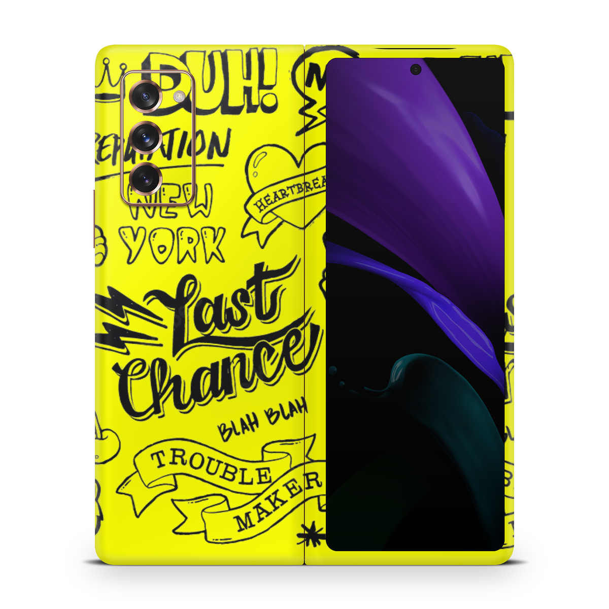 Last Chance Doodle Skin for Samsung Fold 2