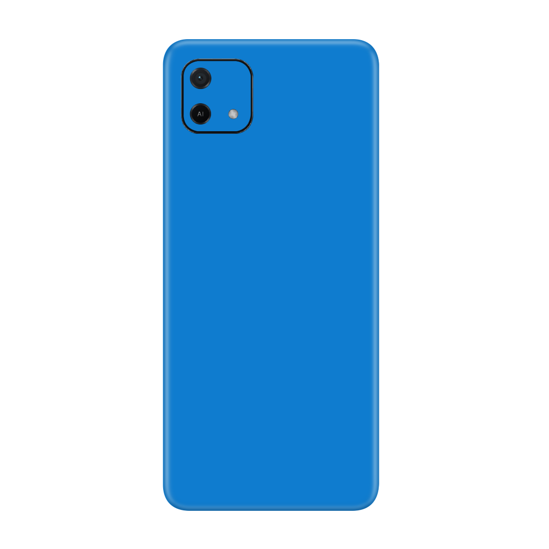 Matte Blue Skin for Oppo A16k