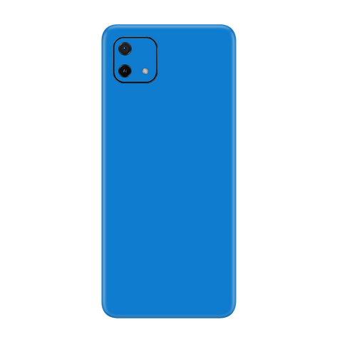 Matte Blue Skin for Oppo A16k