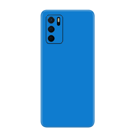 Matte Blue Skin for Oppo A16