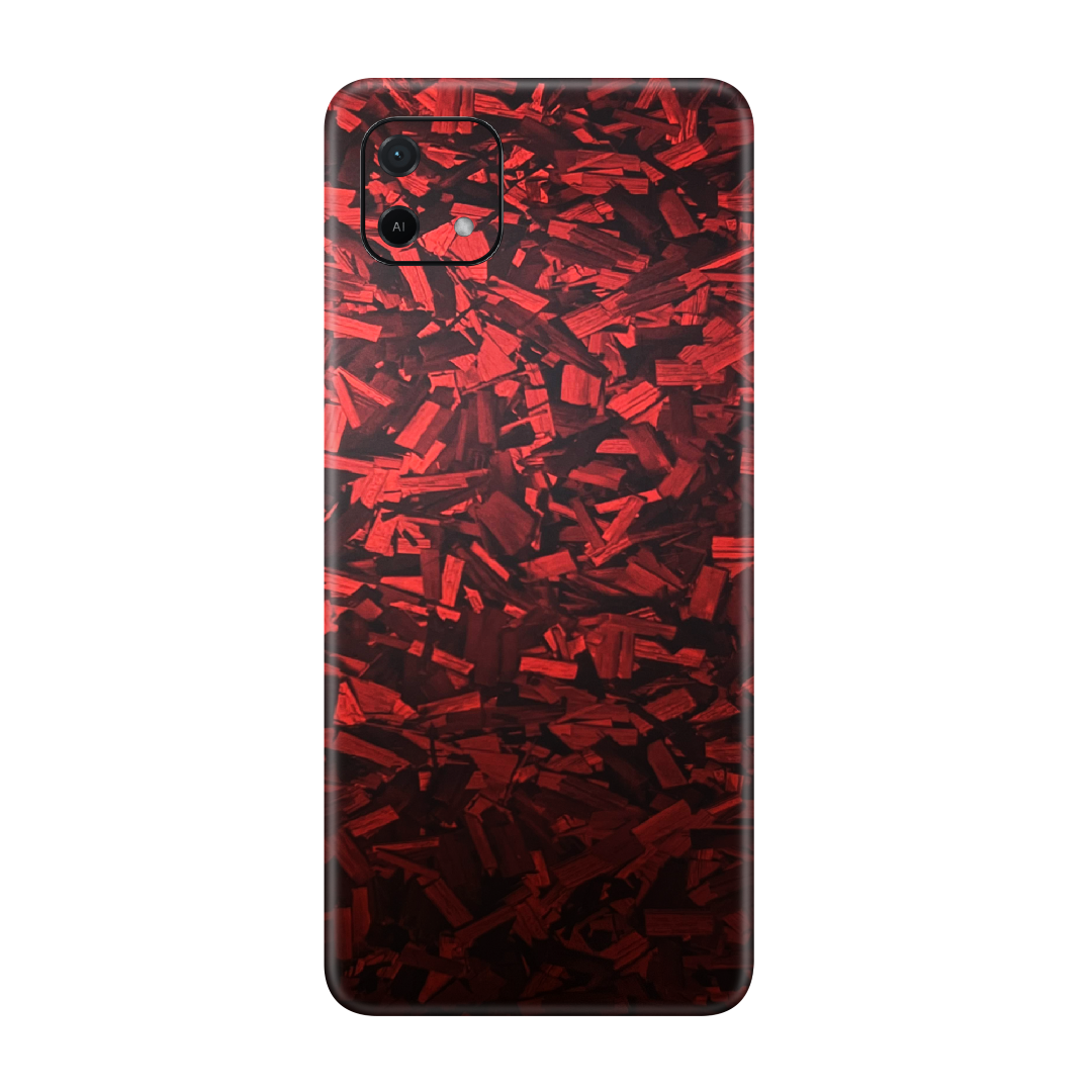 Forged Red Skin For Oppo A16k